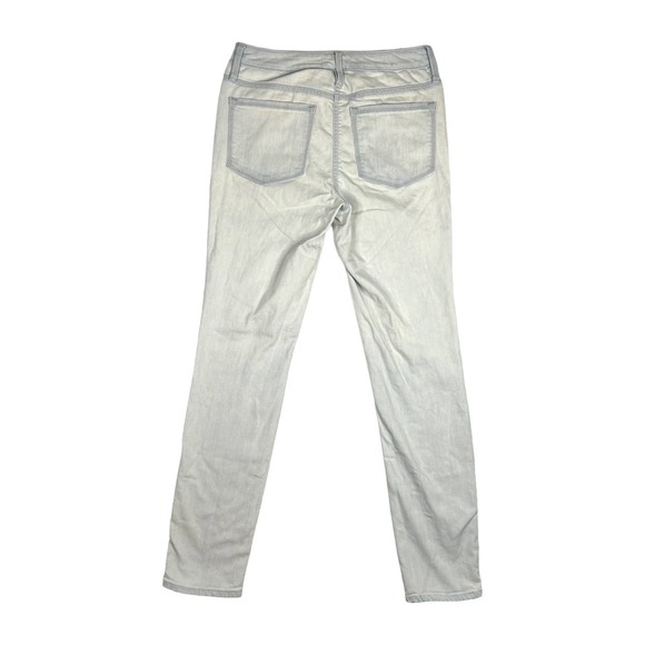 Athleta Womens Size 8 Sculptek Skinny Crop Denim Jeans Light Glacier Wash - Picture 4 of 12